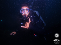 night dive in eilat_guided dives and courses_צלילת לילה