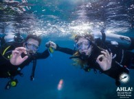 underwater love